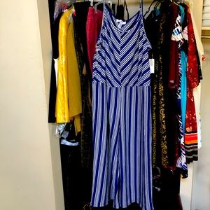 Strappy Plus Jumpsuit